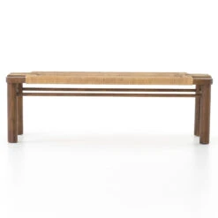 Shona Woven Rope Bed End Bench 60" -Famous Furniture Shop JLAN 121A FRT 1 16062.1550790576