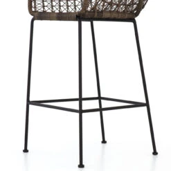 Bandera Distressed Grey Finish Bar Stool -Famous Furniture Shop JLAN 124A DET 1 83964.1622590602