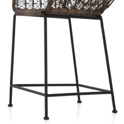 Bandera Distressed Grey Finish Counter Stool -Famous Furniture Shop JLAN 125A DET 1 62356.1622588366