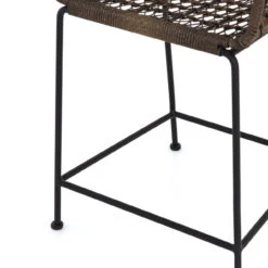 Bandera Distressed Grey Finish Counter Stool -Famous Furniture Shop JLAN 125A DET 7 24818.1622588370