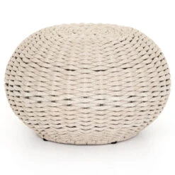 Phoenix Natural Rope Outdoor Accent Stool