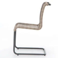 Grover Vintage White Outdoor Dining Chair -Famous Furniture Shop JLAN 198D SID 1 64764.1653645117