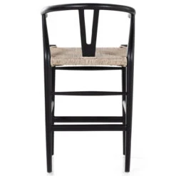 Muestra Black Teak Counter Stool -Famous Furniture Shop JLAN 205B BCK 1 57830.1622768387