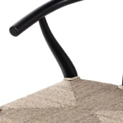 Muestra Black Teak Counter Stool -Famous Furniture Shop JLAN 205B DET 4 20710.1622768389