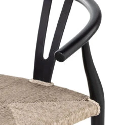 Muestra Black Teak Counter Stool -Famous Furniture Shop JLAN 205B DET 5 19029.1622768394