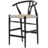 Muestra Black Teak Counter Stool -Famous Furniture Shop JLAN 205B PRM 1 28695.1622768382