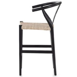 Muestra Black Teak Counter Stool -Famous Furniture Shop JLAN 205B SID 1 97319.1622768385