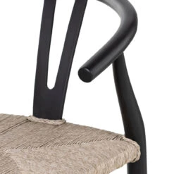 Muestra Black Teak Bar Stool -Famous Furniture Shop JLAN 206B DET 5 18990.1622769853