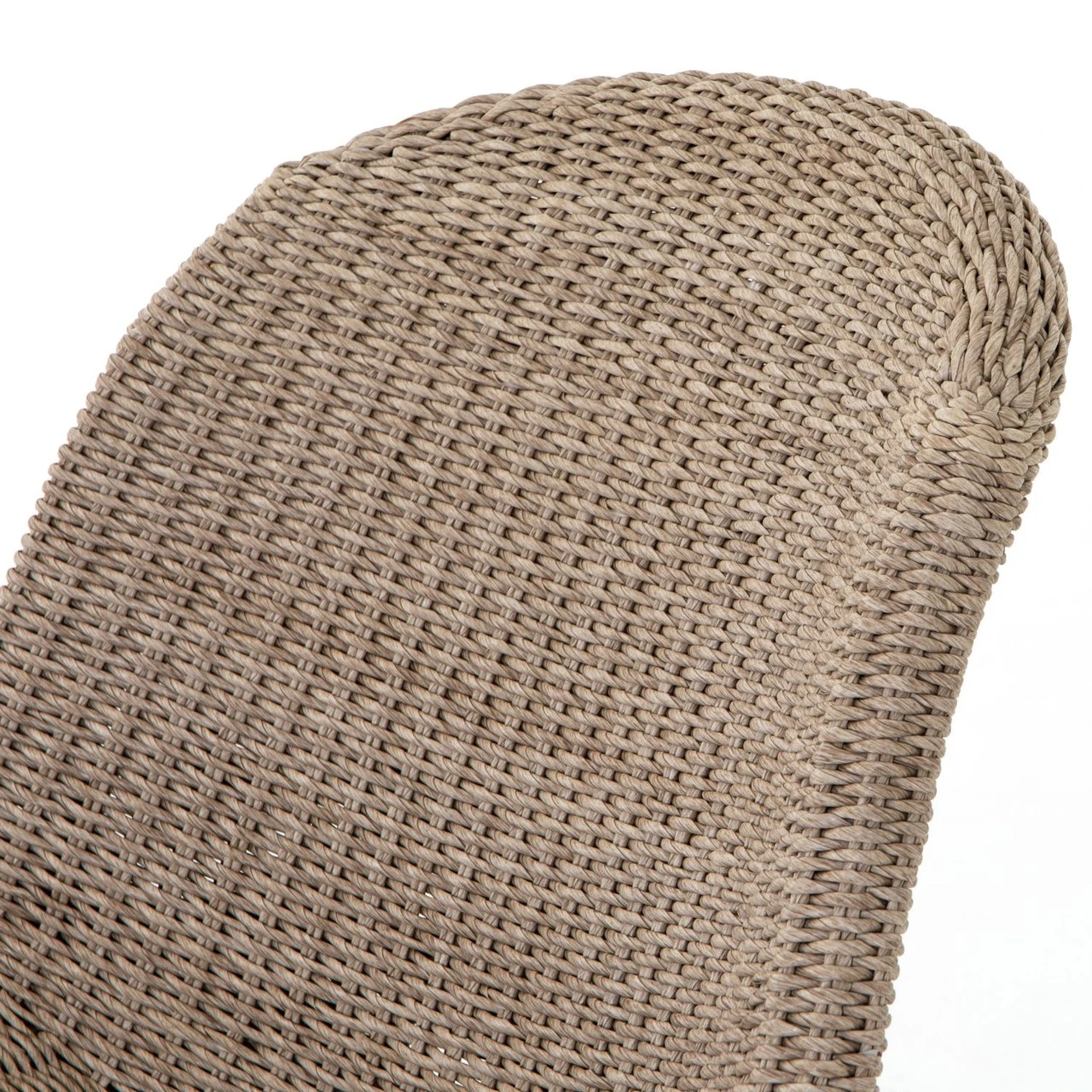 Portia Vintage White Woven Rope Outdoor Occasional S Chair 10 Portia Vintage White Woven Rope Outdoor Occasional S Chair - Image 8