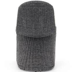 Portia Vintage Coal Outdoor Dining Chair -Famous Furniture Shop JLAN 234A BCK 1 68812.1622459182