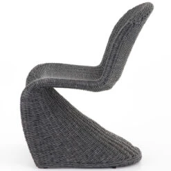 Portia Vintage Coal Outdoor Dining Chair -Famous Furniture Shop JLAN 234A SID 1 10097.1622459266