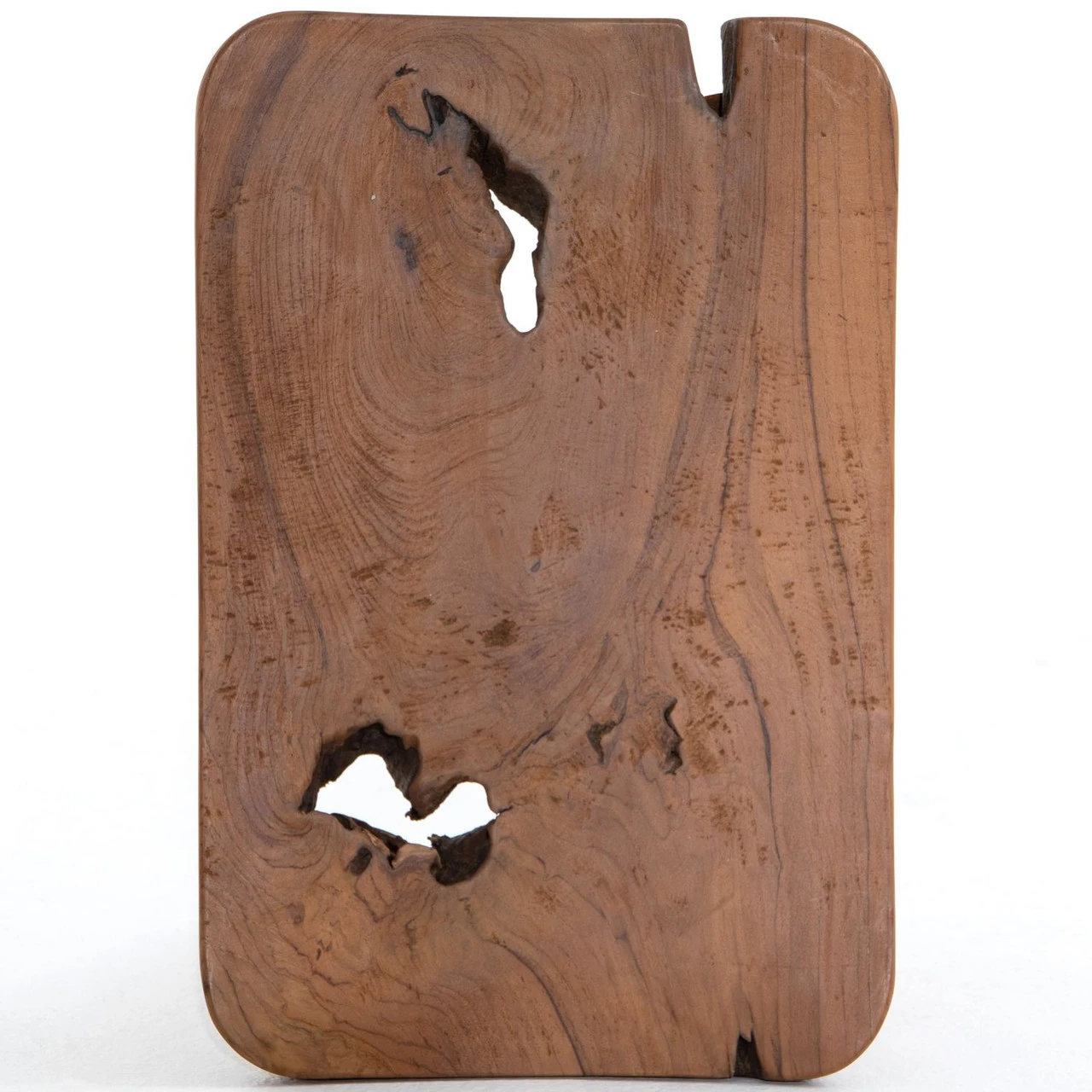 Zuri Aged Natural Teak Outdoor Stool 16 Zuri Aged Natural Teak Outdoor Stool - Image 14