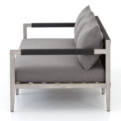 Sherwood Grey Teak Outdoor 3 Seater Sofa 93" -Famous Furniture Shop JSOL 003A SID 1 18348.1526431456