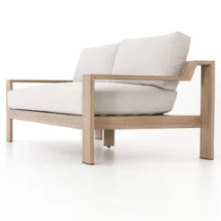 Monterey Natural Teak Outdoor 2 Seater Sofa 74" -Famous Furniture Shop JSOL 006 DET 1 48850.1526434077