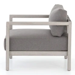 Sonoma Grey Teak Outdoor Club Chair -Famous Furniture Shop JSOL 015A SID 1 53789.1526445128