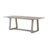 Atherton Grey Teak Outdoor Dining Table 87" -Famous Furniture Shop JSOL 019A PRM 1 14416.1526706665