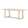Atherton Brown Teak Outdoor Dining Table 87" -Famous Furniture Shop JSOL 019 PRM 1 74616.1526706409