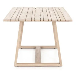 Atherton Brown Teak Outdoor Dining Table 87" -Famous Furniture Shop JSOL 019 SID 1 16050.1526706427