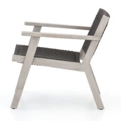 Delano Grey Teak Outdoor Rope Chair -Famous Furniture Shop JSOL 020A SID 1 53895.1603400758
