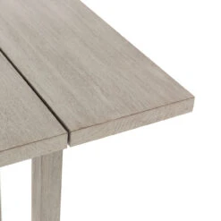 Stapleton Grey Teak Wood Square Outdoor Bar Table 36" -Famous Furniture Shop JSOL 023A DET 4 88398.1536787248