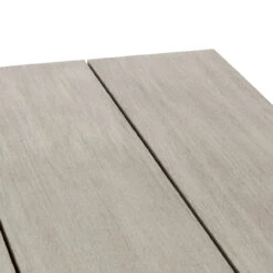 Stapleton Grey Teak Wood Square Outdoor Bar Table 36" -Famous Furniture Shop JSOL 023A DET 5 68599.1536787248