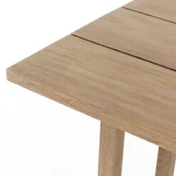 Stapleton Brown Teak Wood Square Outdoor Bar Table 36" -Famous Furniture Shop JSOL 023 DET 7 36012.1526705766