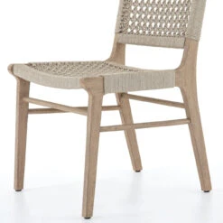 Delmar Washed Brown Outdoor Dining Chair -Famous Furniture Shop JSOL 031A DET 1 30452.1622910434