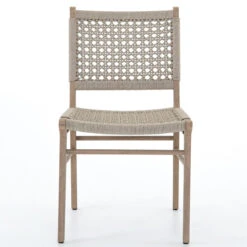Delmar Washed Brown Outdoor Dining Chair -Famous Furniture Shop JSOL 031A FRT 1 41617.1622910436