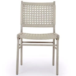 Delmar Weathered Grey Outdoor Dining Chair -Famous Furniture Shop JSOL 031B FRT 1 77244.1622914323