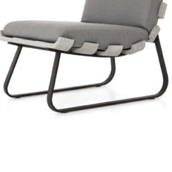 Dimitri Teak Wood Charcoal Armless Outdoor Chair -Famous Furniture Shop JSOL 042A DET 1 82764.1550275162