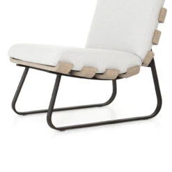 Dimitri Teak Wood Grey Armless Outdoor Chair -Famous Furniture Shop JSOL 042 DET 1 55730.1550275824
