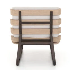 Dimitri Teak Wood Grey Outdoor Chaise Lounge Daybed -Famous Furniture Shop JSOL 044 BCK 1 98587.1550279001