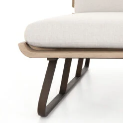 Dimitri Teak Wood Grey Outdoor Chaise Lounge Daybed -Famous Furniture Shop JSOL 044 DET 7 61976.1550278987