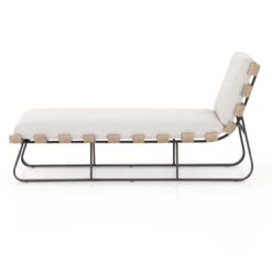 Dimitri Teak Wood Grey Outdoor Chaise Lounge Daybed -Famous Furniture Shop JSOL 044 SID 1 29877.1550279037