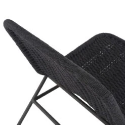 Bruno Dark Grey Rope Outdoor Chair -Famous Furniture Shop JSOL 048 DET 1 76321.1622916844