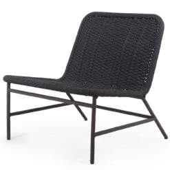 Bruno Dark Grey Rope Outdoor Chair