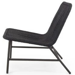 Bruno Dark Grey Rope Outdoor Chair -Famous Furniture Shop JSOL 048 SID 1 61554.1622916842