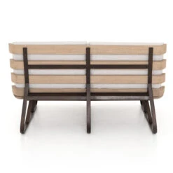 Dimitri Teak Grey Wood Outdoor Double Chaise Daybed -Famous Furniture Shop JSOL 053 BCK 1 36885.1550281457