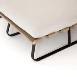 Dimitri Teak Grey Wood Outdoor Double Chaise Daybed -Famous Furniture Shop JSOL 053 DET 4 51888.1550281445