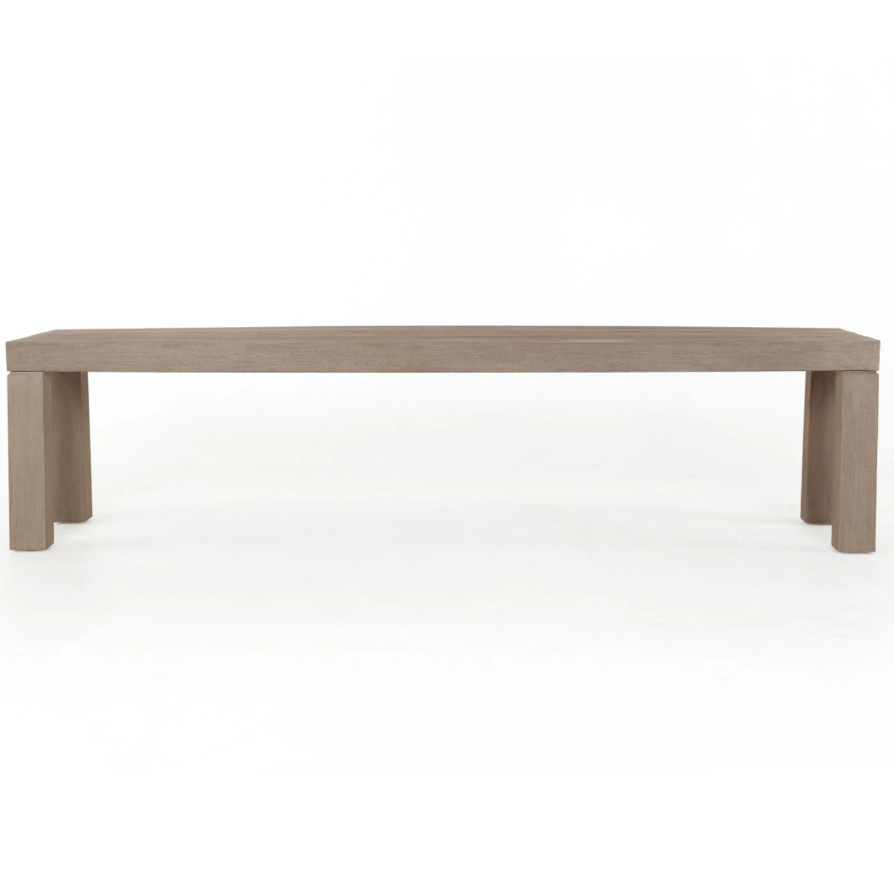 Sonora Brown Teak Wood Outdoor Dining Bench 72" 4 Sonora Brown Teak Wood Outdoor Dining Bench 72" - Image 2