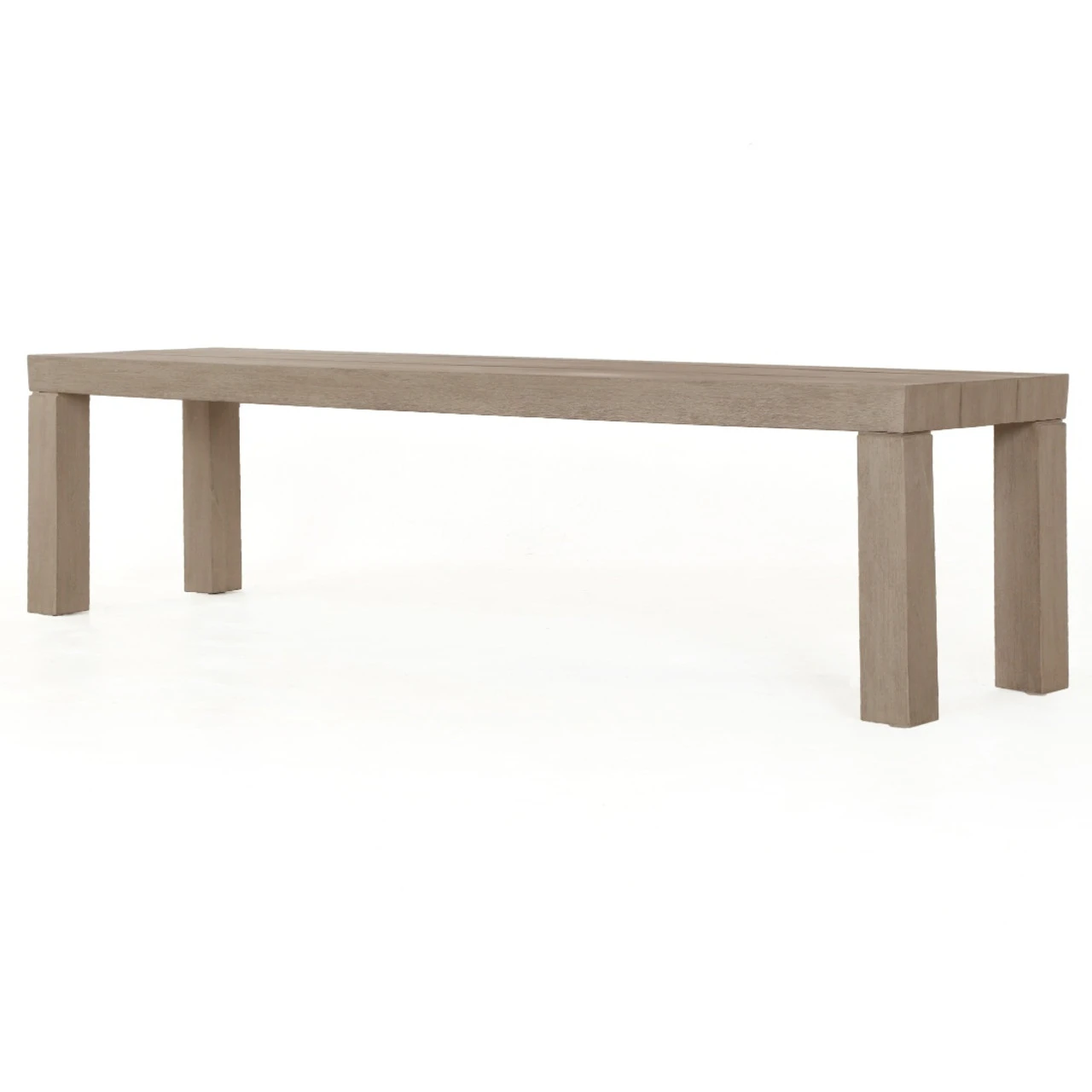 Sonora Brown Teak Wood Outdoor Dining Bench 72" 3 Sonora Brown Teak Wood Outdoor Dining Bench 72"