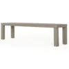 Sonora Grey Teak Wood Outdoor Dining Bench 72" -Famous Furniture Shop JSOL 054 PRM 1 79567.1594234397