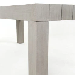 Sonora Grey Teak Wood Outdoor Dining Table 87" -Famous Furniture Shop JSOL 055 DET 1 24854.1594232582