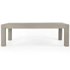 Sonora Grey Teak Wood Outdoor Dining Table 87" -Famous Furniture Shop JSOL 055 FRT 1 80509.1594232582