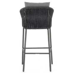 Porto Bronze Finish Outdoor Bar Stool -Famous Furniture Shop JSOL 09805K 562 BCK 1 37371.1622853377