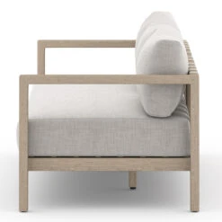 SONOMA OUTDOOR SOFA, WASHED BROWN 88" -Famous Furniture Shop JSOL 10502K 561 SID 1 33949.1556577717