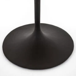 Reina Teak Top Tulip Base Outdoor Bar Table 32" -Famous Furniture Shop JSOL 120 DET 3 25851.1594752877