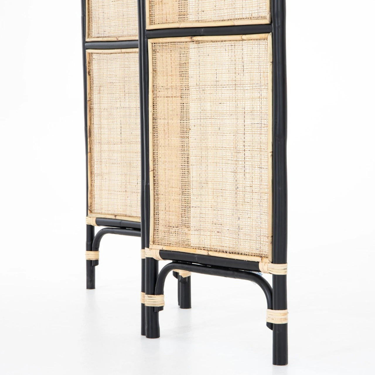 Sundara Woven Natural Rattan Screen Room Divider 5 Sundara Woven Natural Rattan Screen Room Divider - Image 3