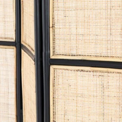 Sundara Woven Natural Rattan Screen Room Divider 16 Sundara Woven Natural Rattan Screen Room Divider -Famous Furniture Shop JWDL 022 DET 3 1 51752.1582793344