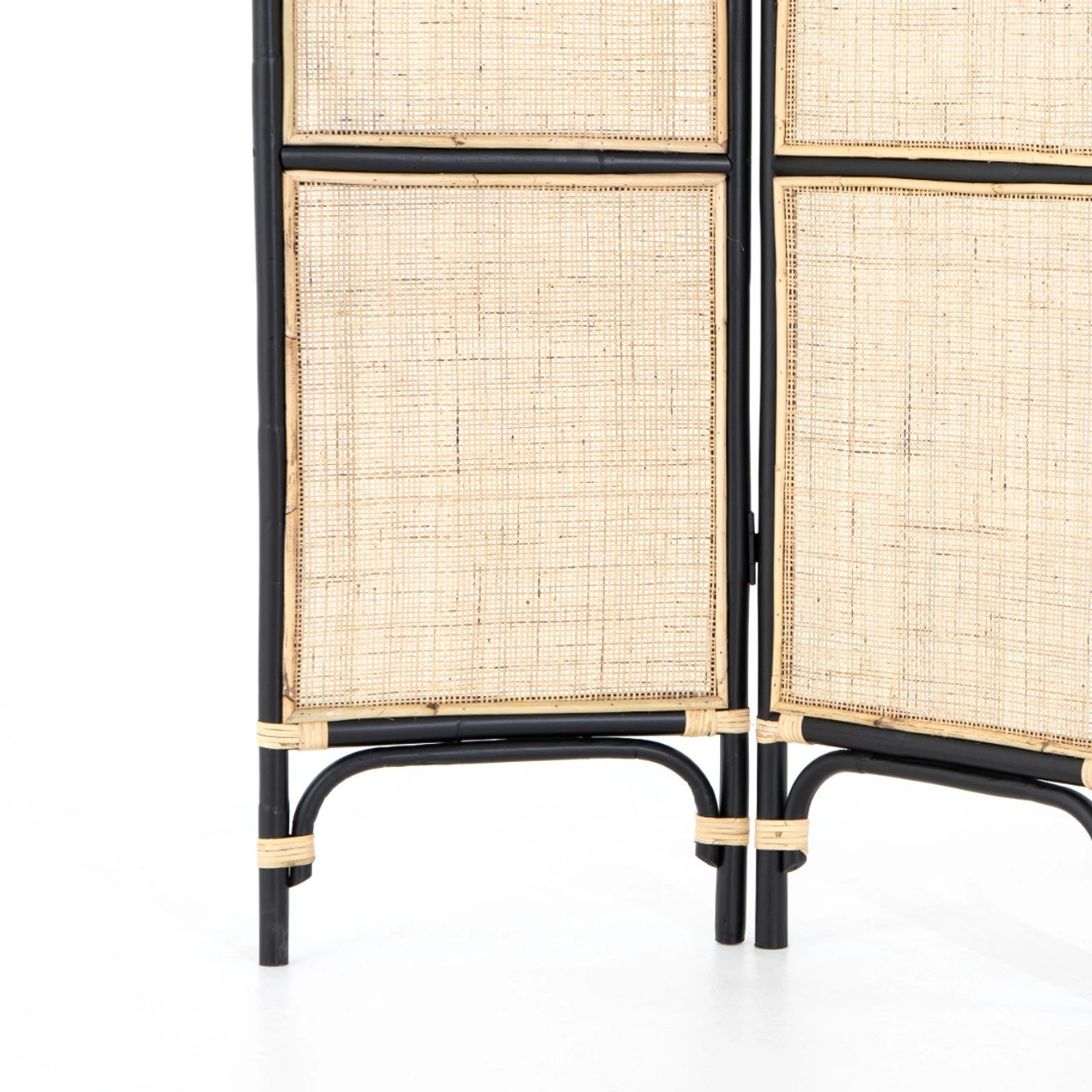 Sundara Woven Natural Rattan Screen Room Divider 9 Sundara Woven Natural Rattan Screen Room Divider - Image 7